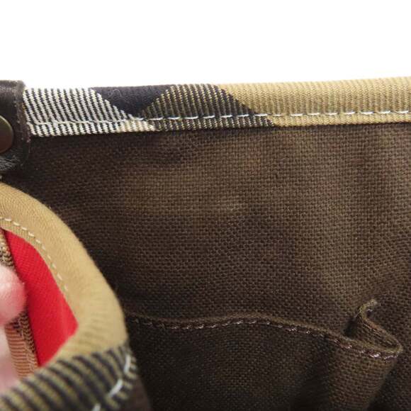 Burberry Nova Check Canvas Handbag for Women BURBERRY - Picture 9 of 16